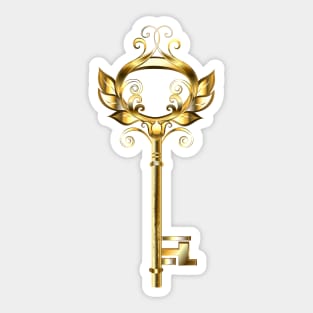 Gold Key Sticker